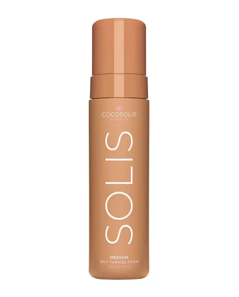 mejor autobronceador COCOSOLIS SOLIS MEDIUM SELF-TANNING FOAM