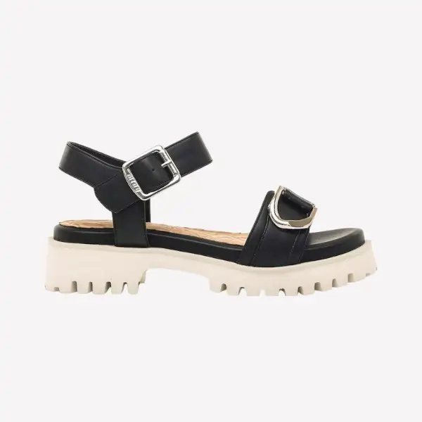 Sandalias suela dentada Mustang
