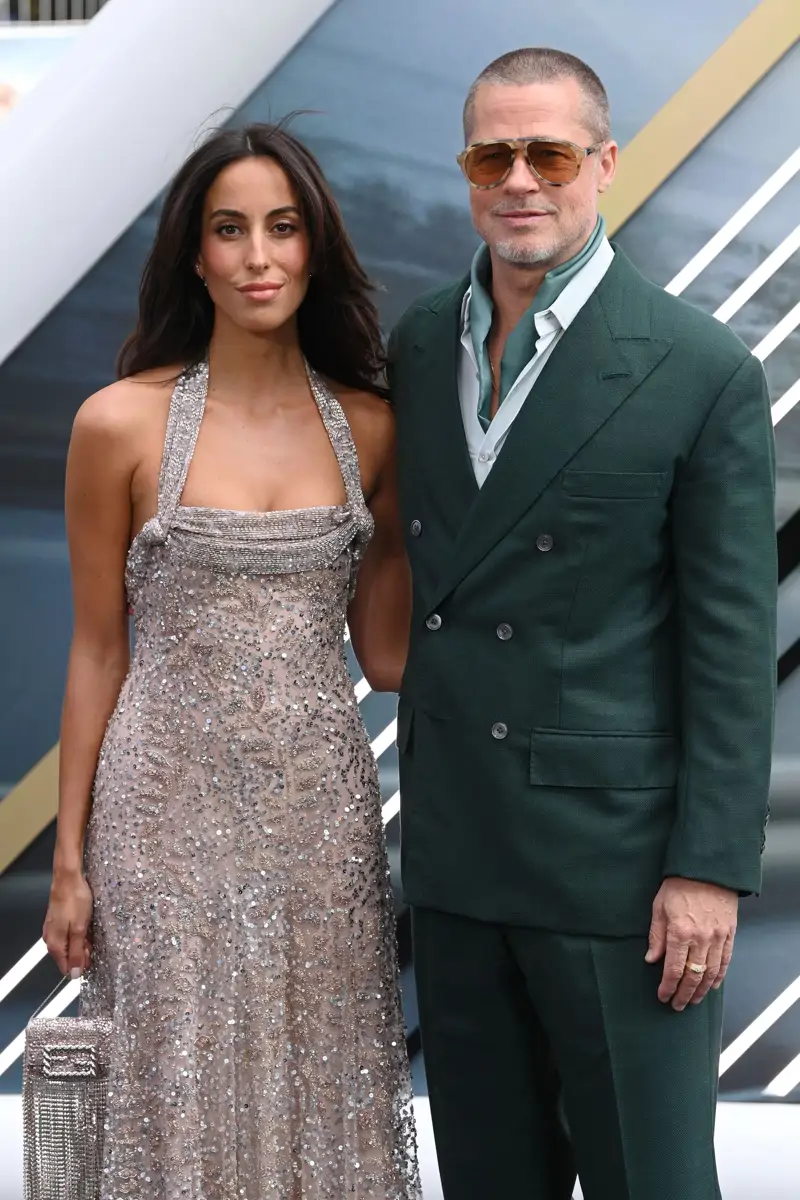 Brad Pitt e Inés de Ramón