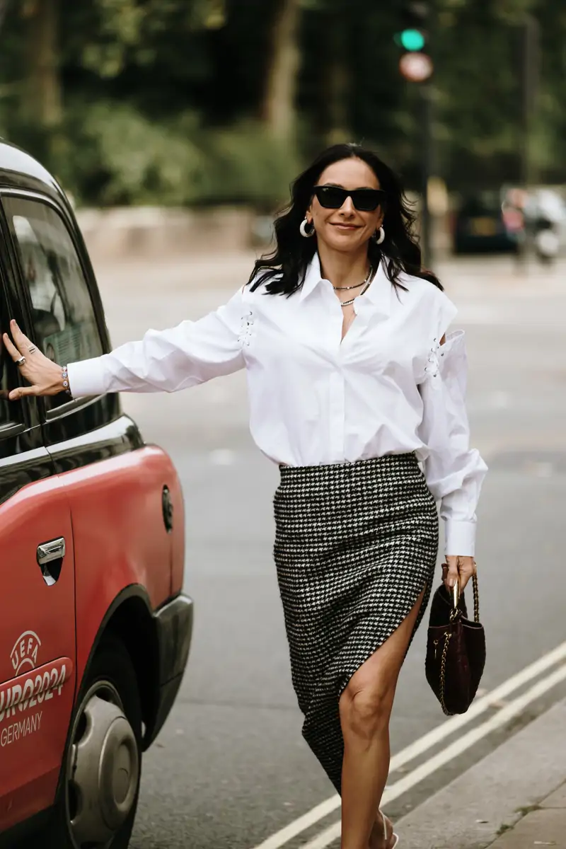 Look vestir elegante sencilla