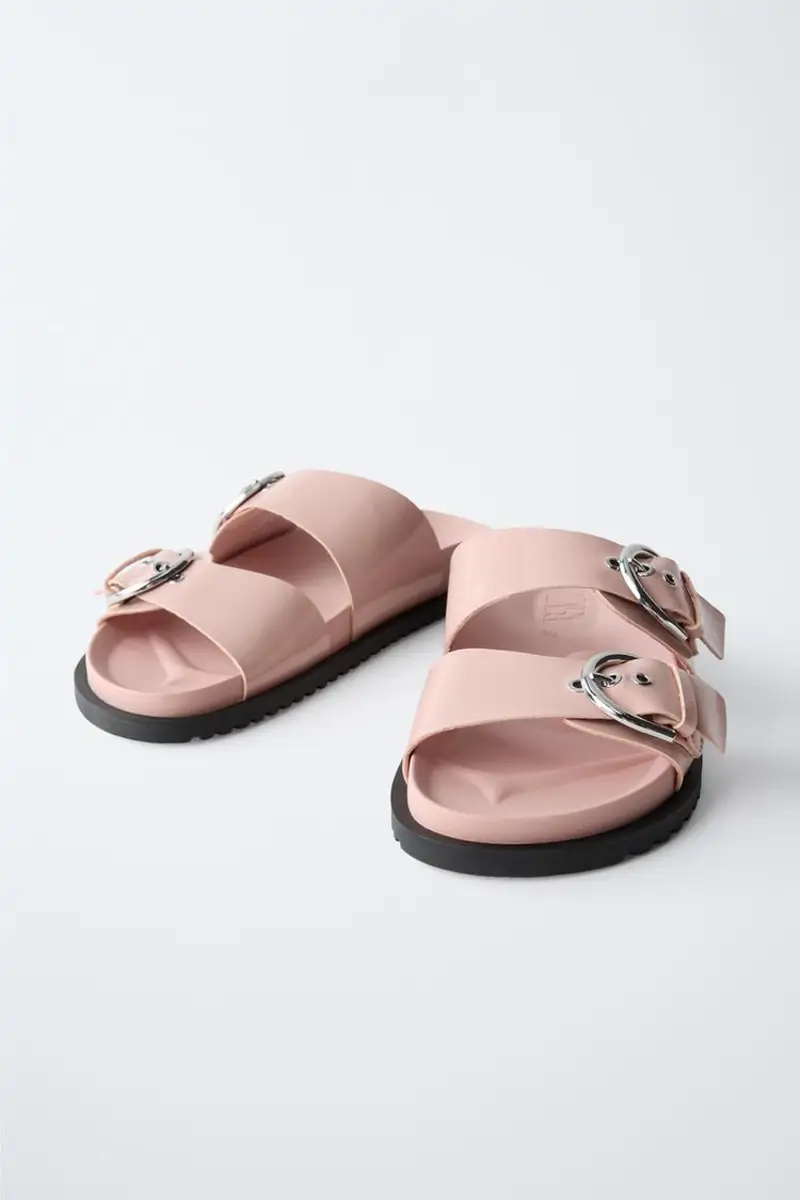 Sandalia charol Birkenstock