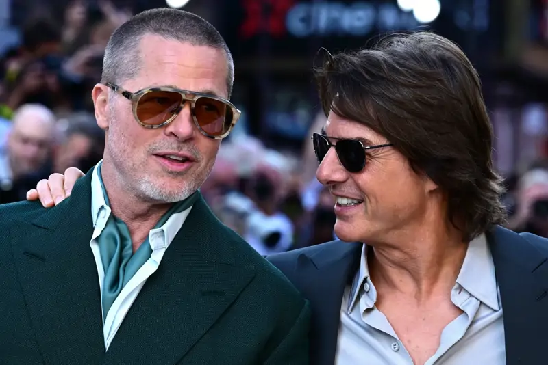Brad Pitt y Tom Cruise