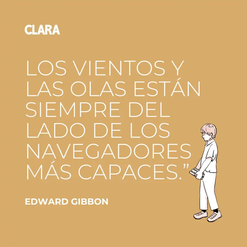 Frase motivadora para el trabajo de Gibbon