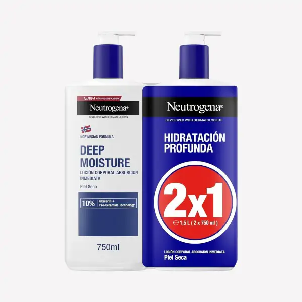 Neutrogena Hidratación Profunda corporal pack 2x1