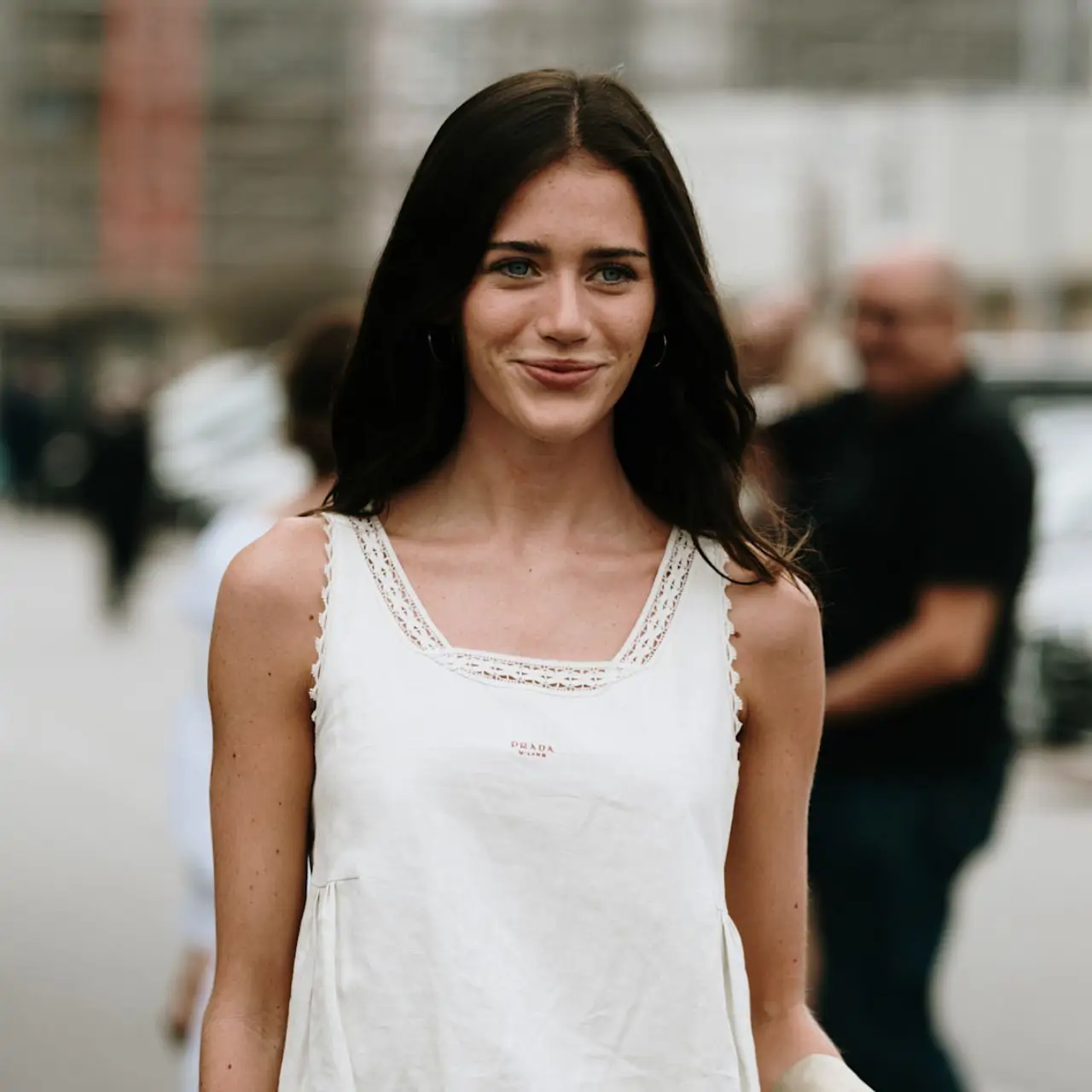 Vestido blanco Zara
