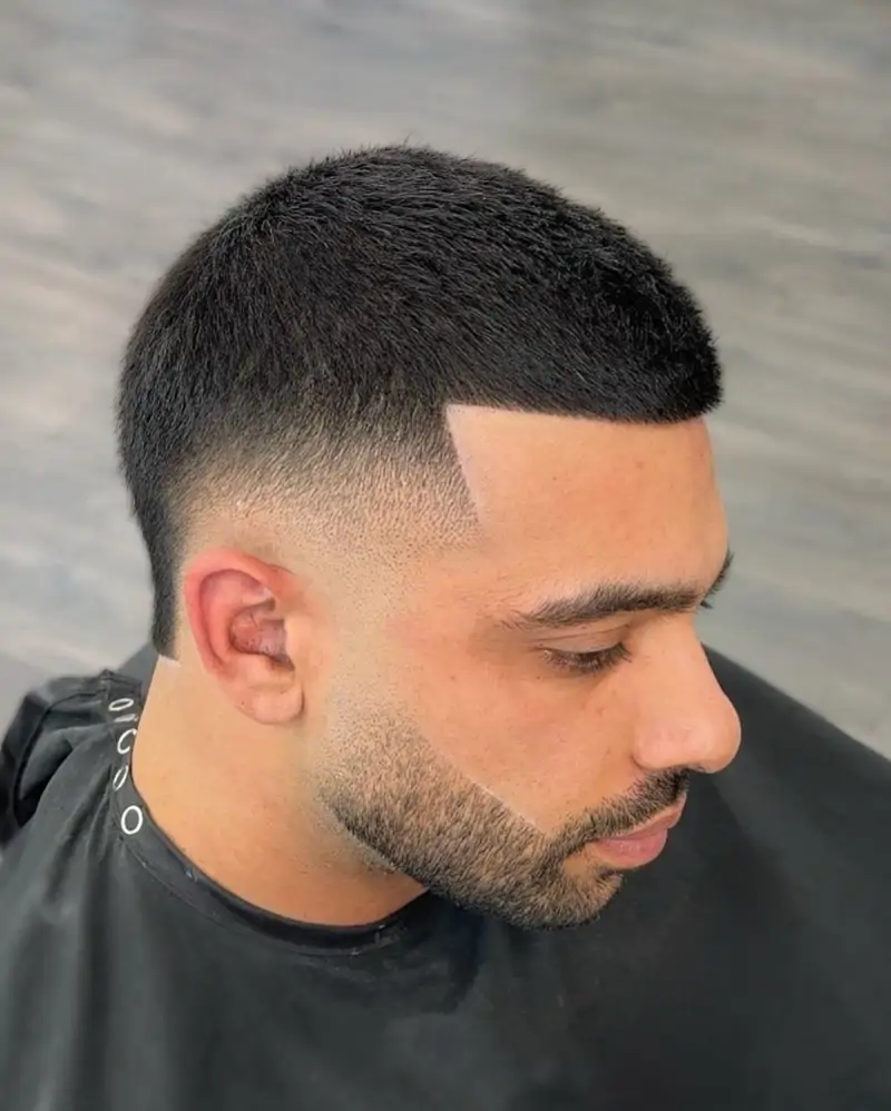 cortes de pelo buzz cut para hombre Estilo mullet