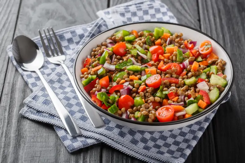ensalada lentejas