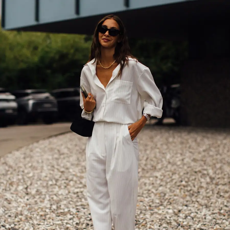 Soy de Pamplona y estos son los 5 pantalones blancos de Zara que llevaría en San Fermín para ir cómoda, fresquita y guapa