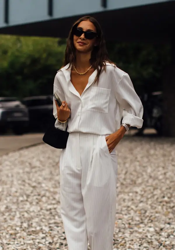 Soy de Pamplona y estos son los 5 pantalones blancos de Zara que llevaría en San Fermín para ir cómoda, fresquita y guapa