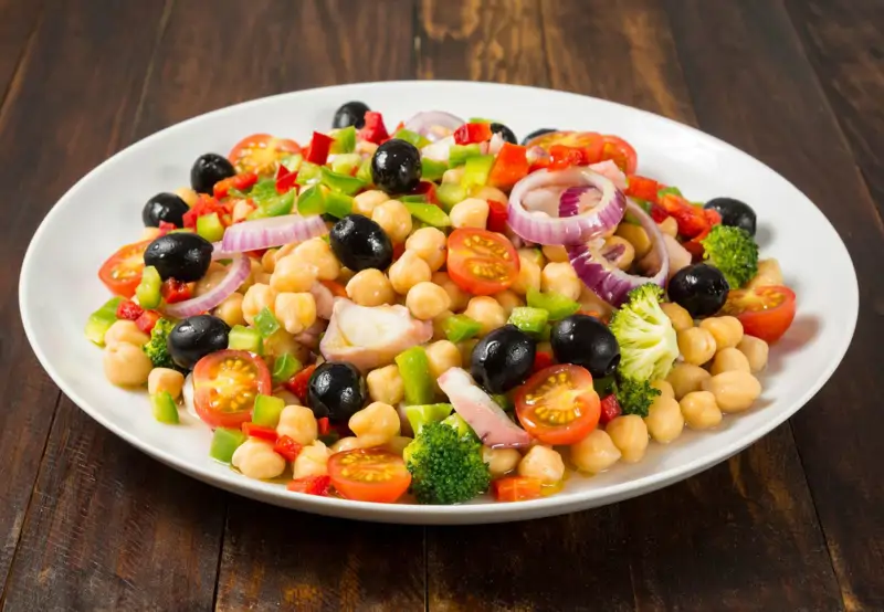 Ensalada de garbanzos