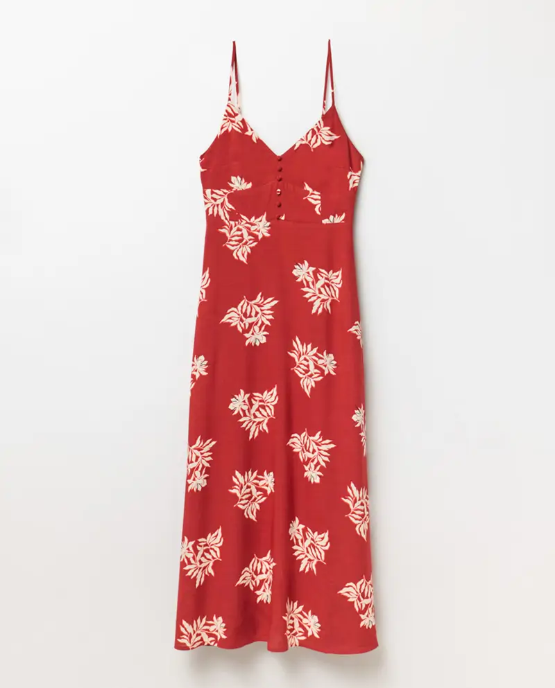vestido estampado