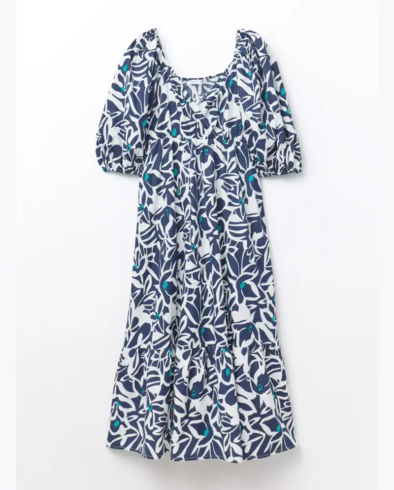 vestido estampado