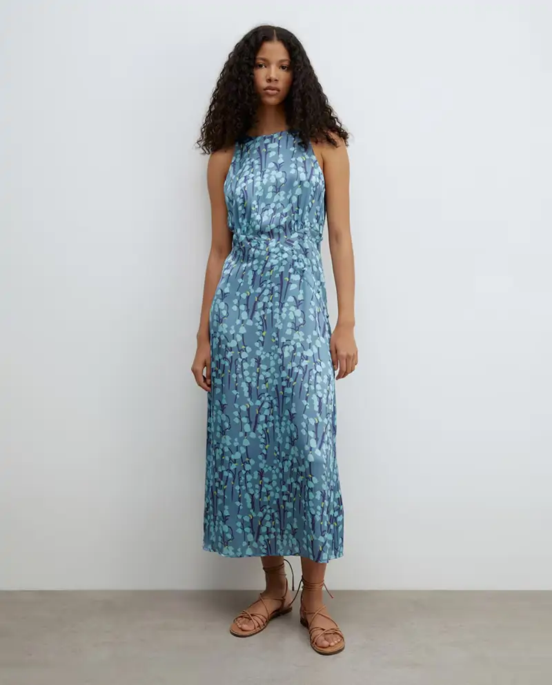 vestido estampado