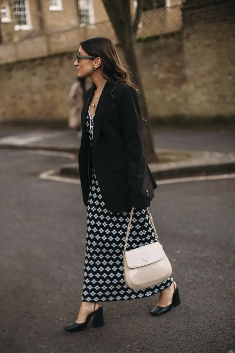 look con vestido largo