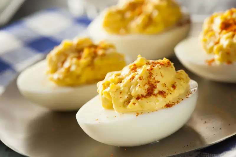 Huevos rellenos 