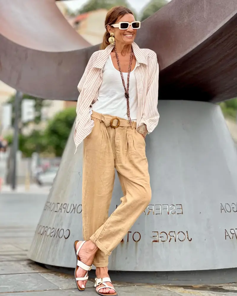 Pantalón lino