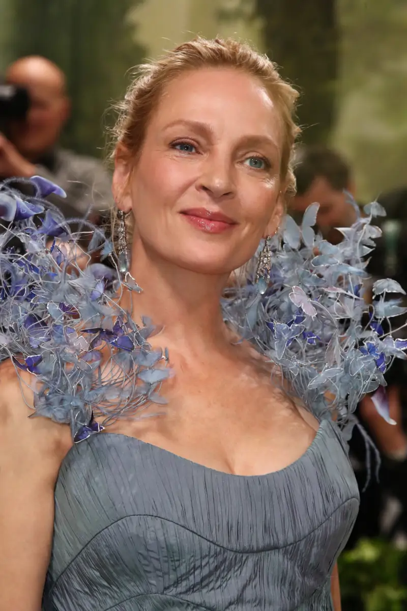 Uma Thurman gala MET 2024