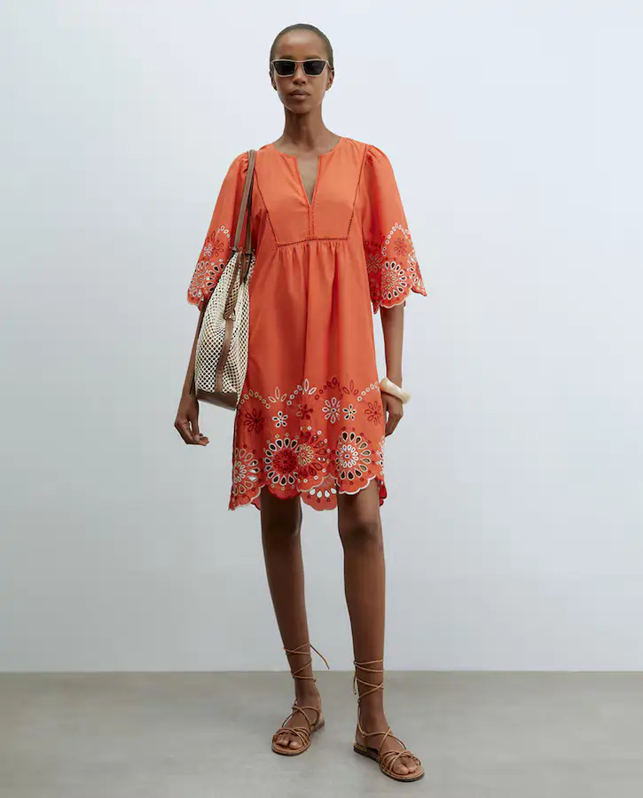 Vestido mini boho
