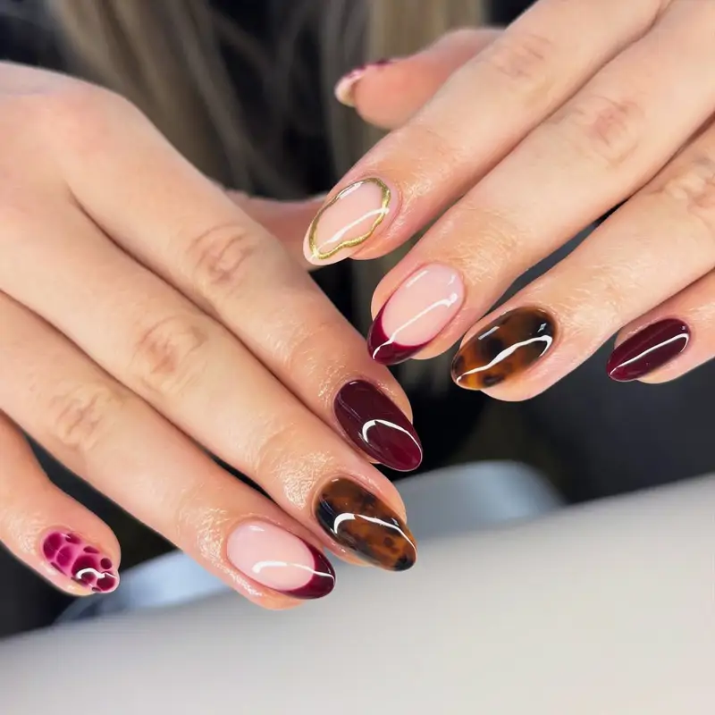Los 10 diseños de uñas vino tinto más elegantes y en tendencia para