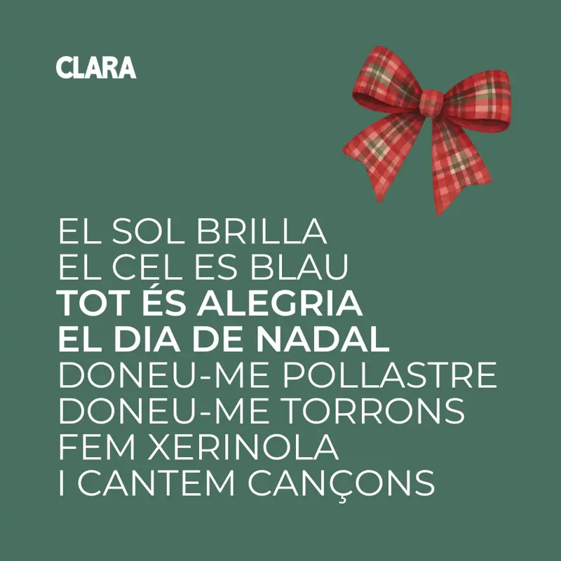 30 poemas de Navidad cortos en catalán y castellano para recitar estas ...