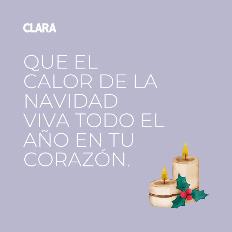 25 frases cortas y originales para felicitar la Navidad 2025 por ...